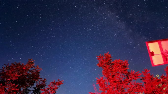 原创星空延时摄影