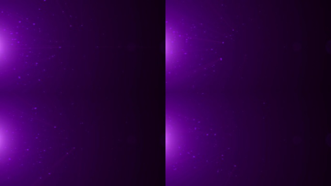 屏幕外发射器产生的紫色火花的高度详细动画。