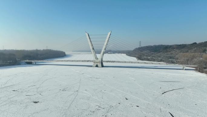 鸟岛雪景