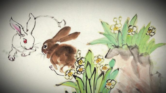 兔年绘画