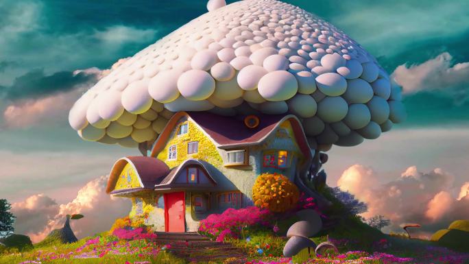 梦幻蘑菇屋
