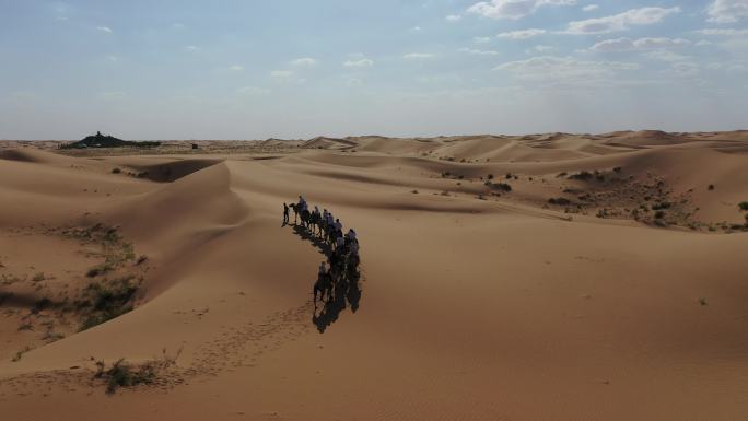 沙漠 腾格里沙漠 骑骆驼 中卫沙坡头