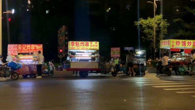 夜市生活小吃地摊经济