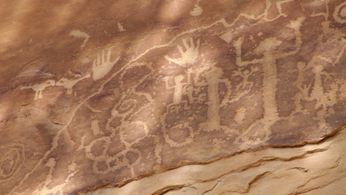 科罗拉多州梅萨维德国家公园大型普埃布洛安祖先艺术展板