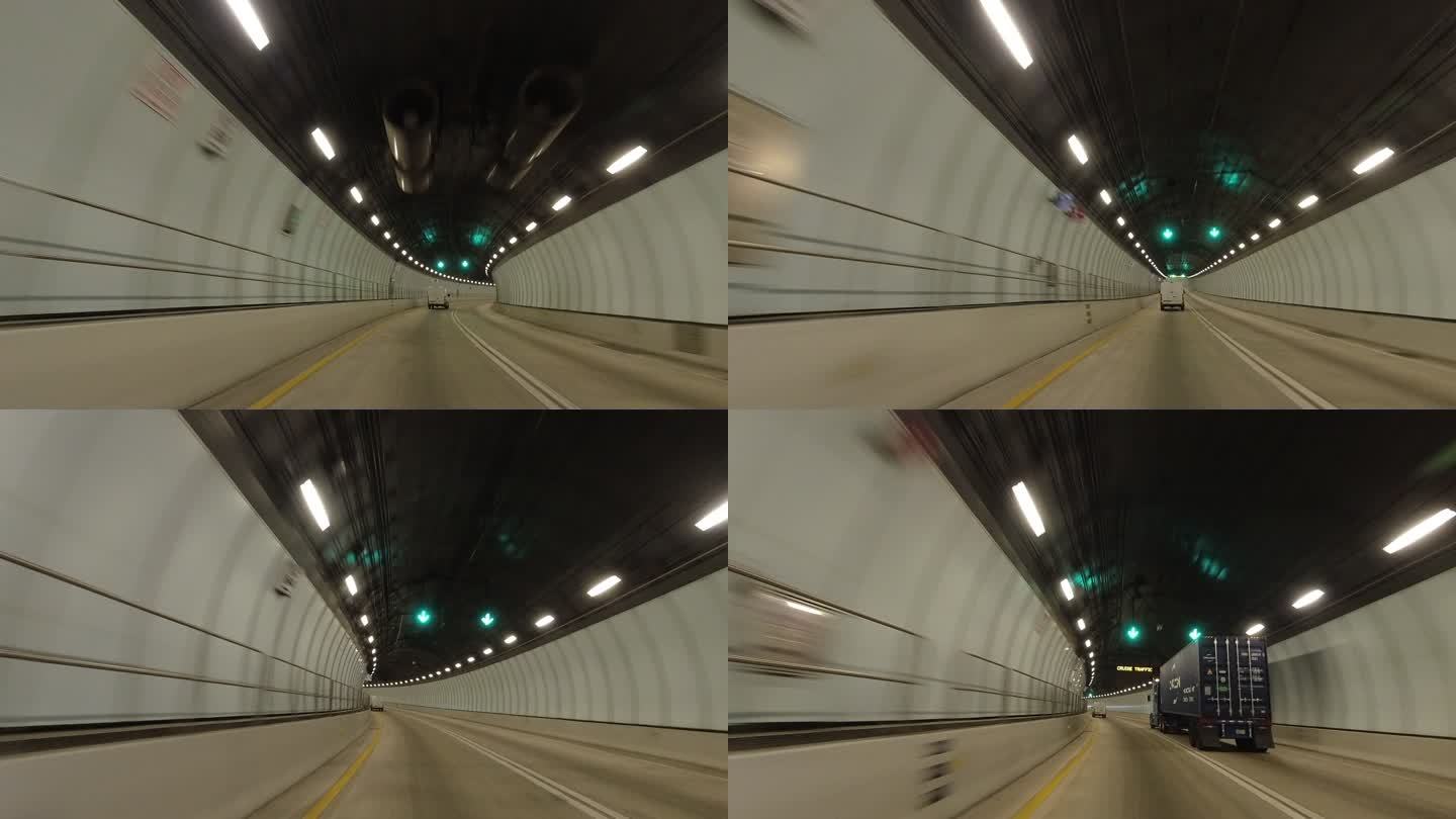 超延时交通迈阿密港隧道