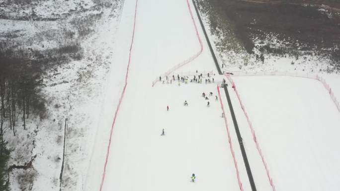 四川广元曾家山滑雪场