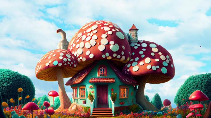 蘑菇屋 童话故事视频