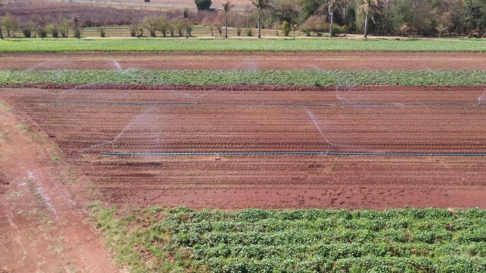 喷灌农业农田浇灌智慧自动喷淋水节水灌溉