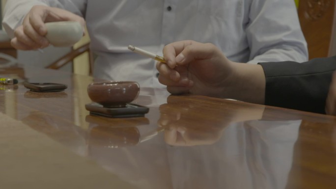 警示教育办公室喝茶抽烟密谋腐蚀拉拢