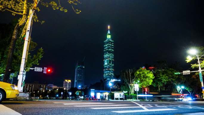 延时：台北市中心4k