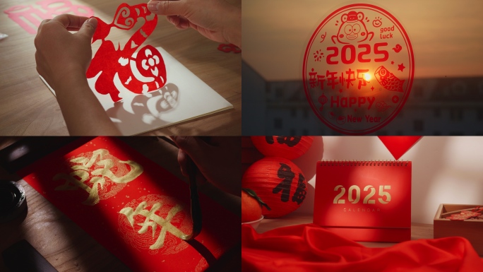 2025春节迎接蛇年过年新年