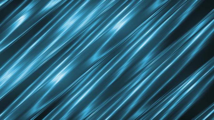 蓝色闪烁的彩色幕布背景无限循环、动态、闪亮的灯光和闪闪发光的粒子，皮尤的波浪形曲面不断反射背光