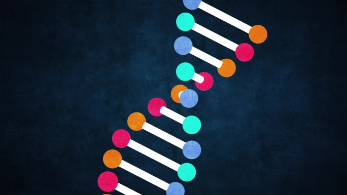 遗传DNA结构化学医学基因螺旋旋转DNA