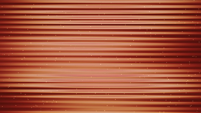 抽象橙色水平条纹元宇宙ai背景，带有浅色条纹。几何图形运动动画，简单优雅的通用最小3d技术BG库存视