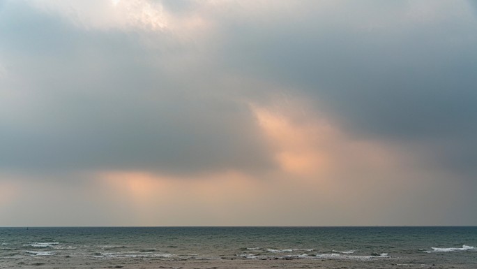 海上云雾变幻延时