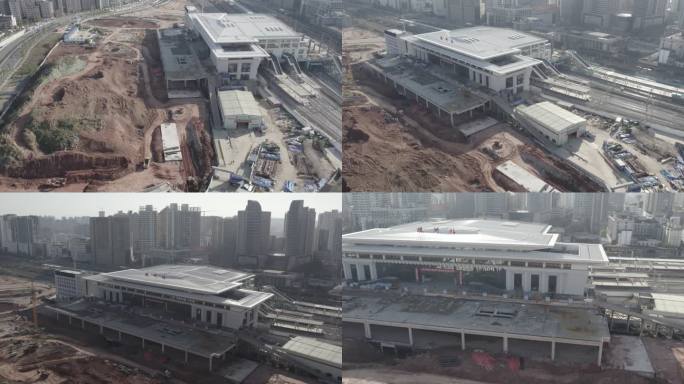 株洲火车站建设 株洲站建设2021素材