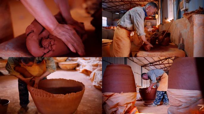 4K陶土工艺制作 传统工艺