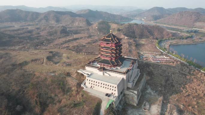 武当山旅游经济特区地标航拍