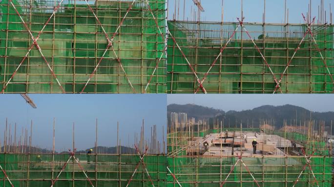 建筑工地施工现场