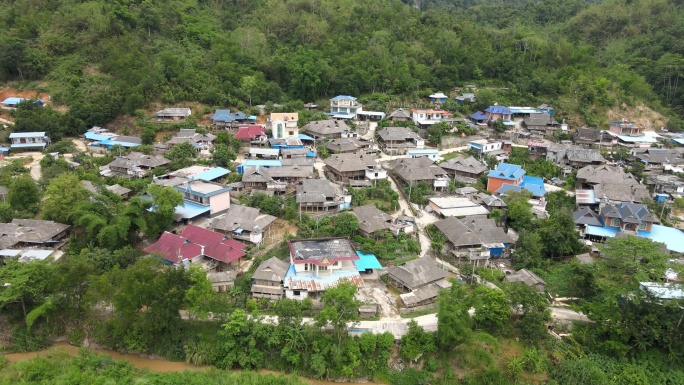 澜沧江湄公河流域边境民族村落