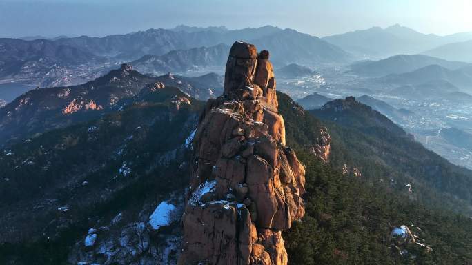 李沧区石门山航拍