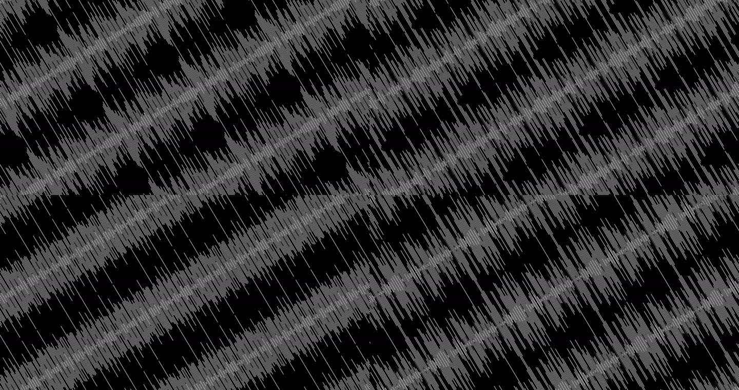 抽象背景，声波在黑色背景上倾斜移动，用于创意设计
