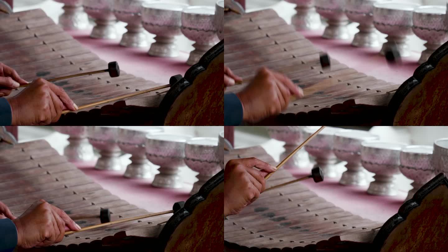CU：木制木琴木制木琴泰国乐器