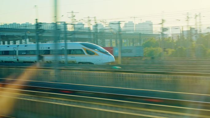 【合集】高铁车上视角 多镜头 列车穿梭