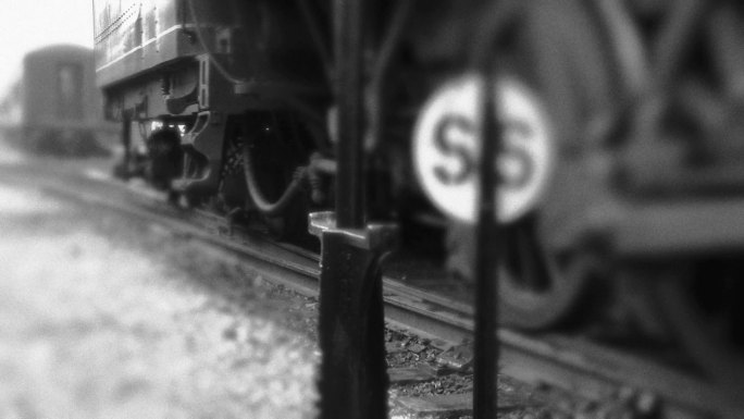 蒸汽机列车返回车站