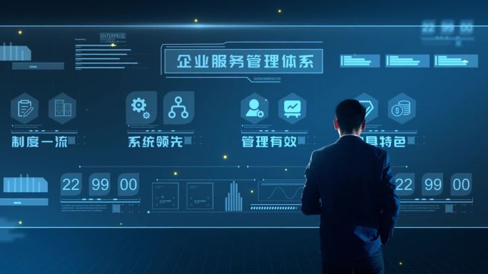 科技面板合成