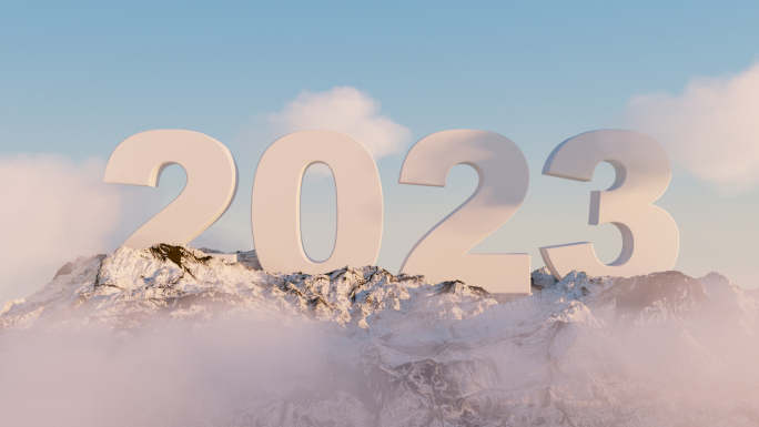 2023雪山片头空镜头