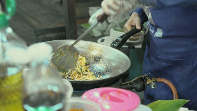 街头食品养生膳食健康营养清淡美味炒面下酒