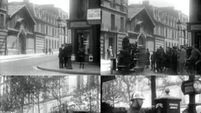 30年代巴黎消防员