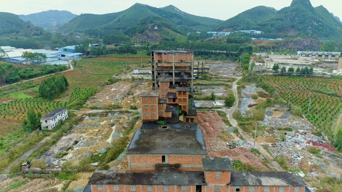 广西南宁武鸣废弃水泥厂