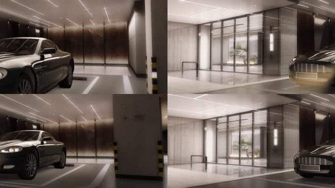 万能高端住宅独立车库