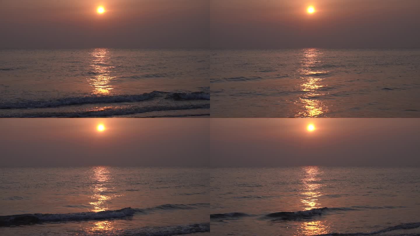 日照海边日出