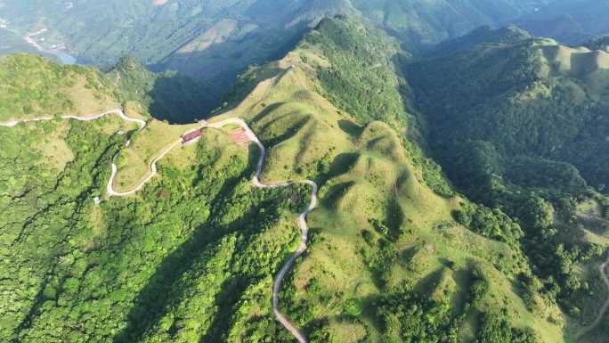 【4K超清航拍】梧州市岑溪天龙顶山地公园