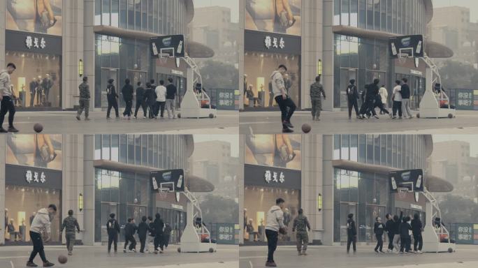城市街头篮球