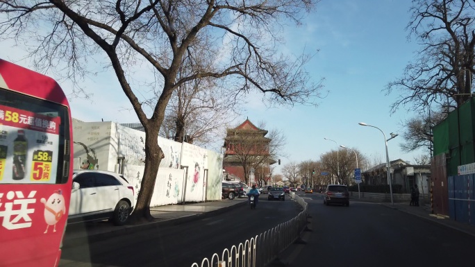 北京东城区老城POV