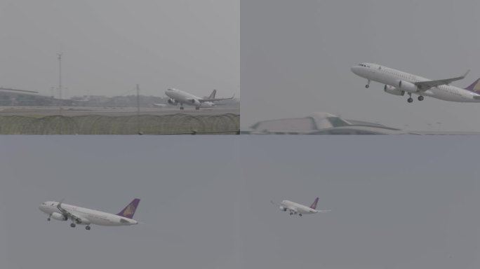 白云机场飞机起飞06-阿莱mini 拍摄