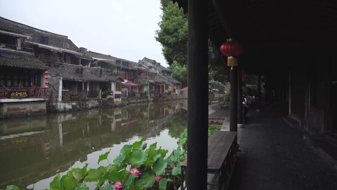 （原创可商）江南古镇西塘古镇早晨风景