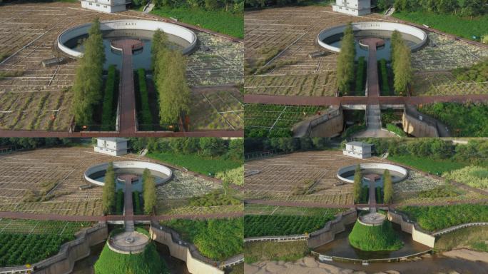 深圳旅游视频龙华观澜河湿地公园污水处理