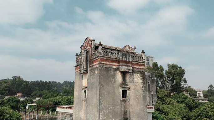 深圳碉楼古宅视频深圳观澜历史建筑