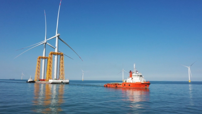 海上风电安装风力发电