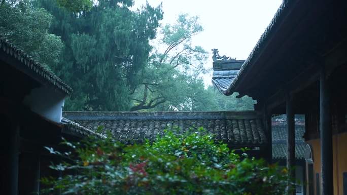 【原创可商】浙江天台山国清寺禅院建筑