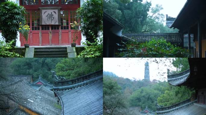 【原创可商】浙江天台山国清寺禅院建筑