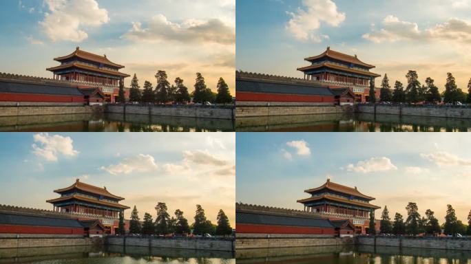 故宫的时间流逝，北京，中国