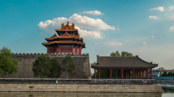 故宫的时间流逝，北京，中国