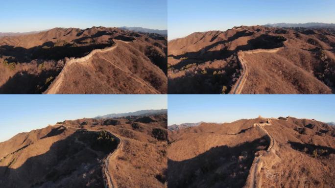 FPV视角古北口蟠龙山长城