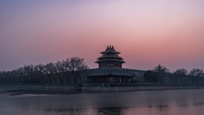T/L WS HA PAN紫禁城，昼夜转换/中国北京